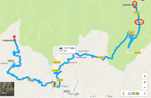 Village blanc des Alpujarras Andalousie 