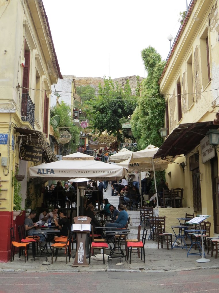 Déjeuner quartier Plaka 