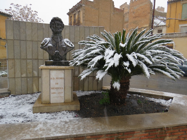 Guadix Grenade Andalousie sous la neige 