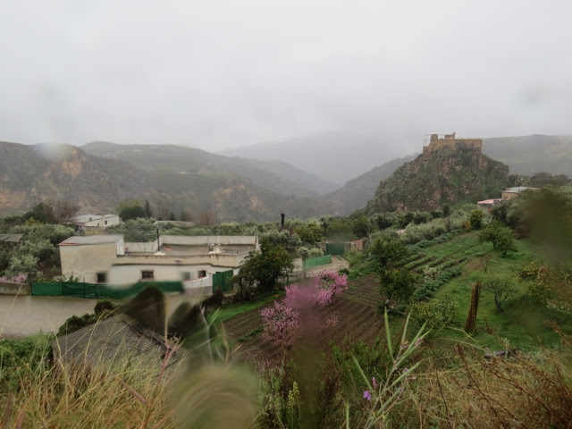 Village blanc Andalousie montagnes 