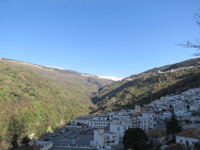 Vue sur Pampaneira ALpujarras villages blancs 
