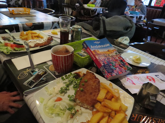 Manger à Gilbraltar pub anglais