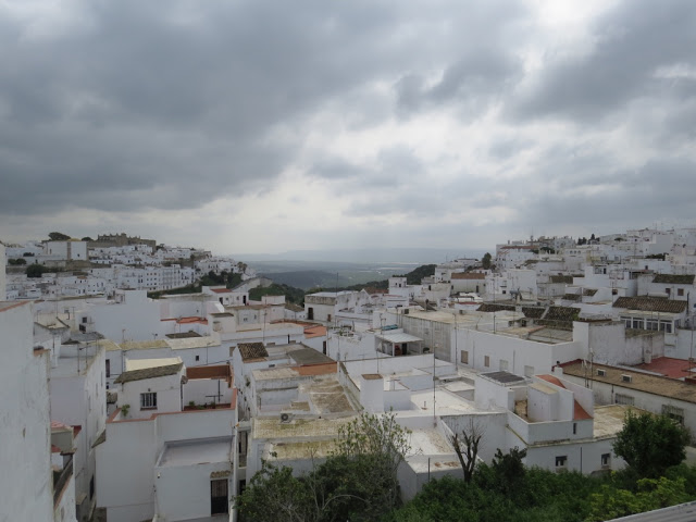 Vue sur Vejer de la frontera 