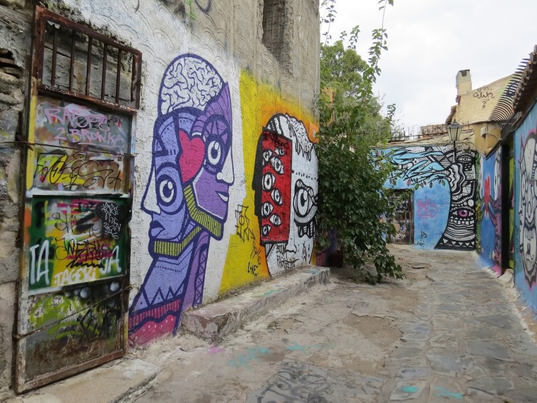 Street art Plaka Athènes 