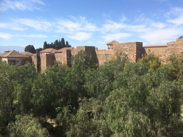 Vue depuis le Castillo de Gibralfaro