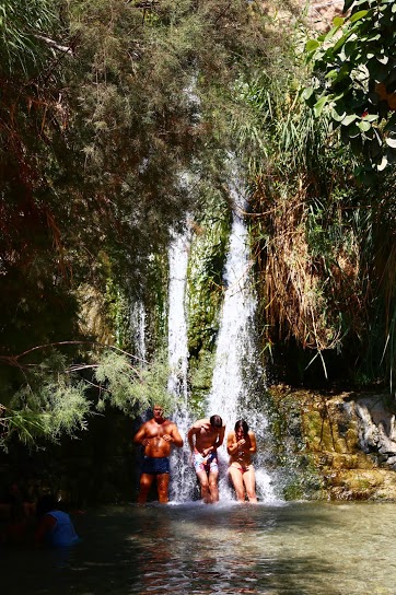 Cascades Ein Gedi Israel