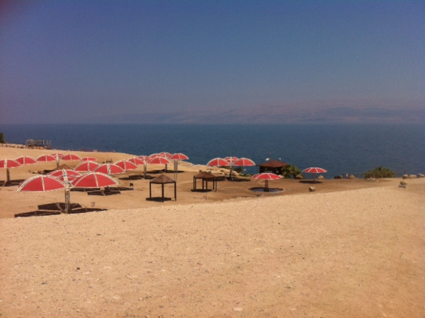 Mer morte plage Israel 