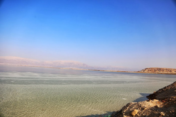paysage mer morte Israel