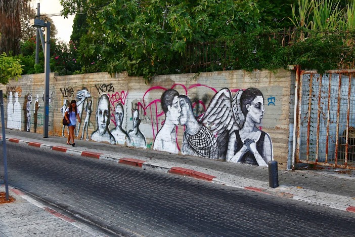 street art Tel Aviv Jérusalem 