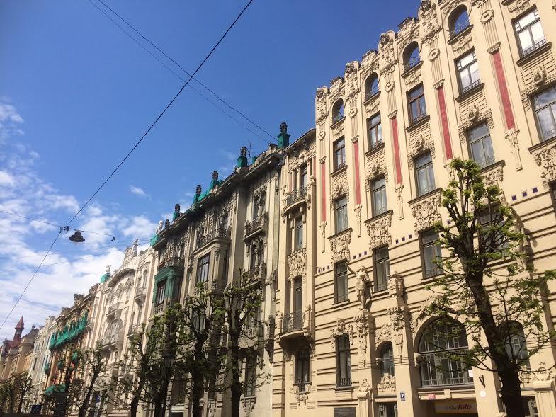 Riga Art déco Arlbert Iela 