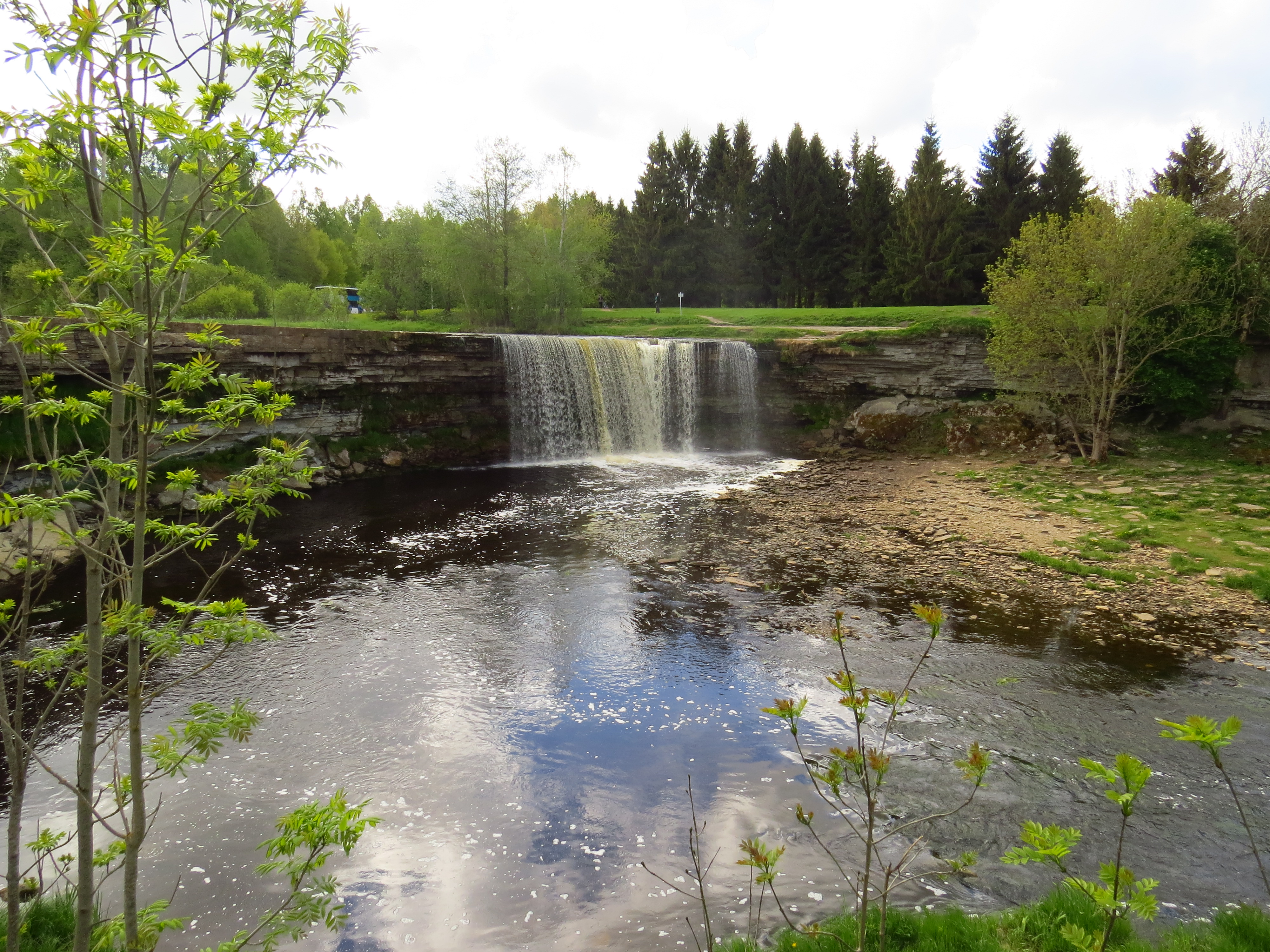 Cascde chutes de Jägala Talinn Estonie