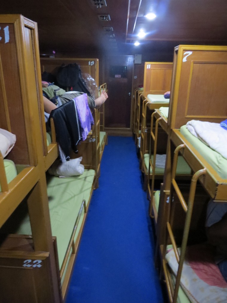 Night boat de Koh Tao à Surat Thani