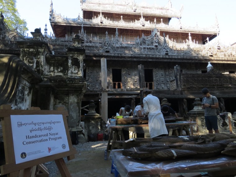 Kiang Shwenandow Mandalay billet combiné