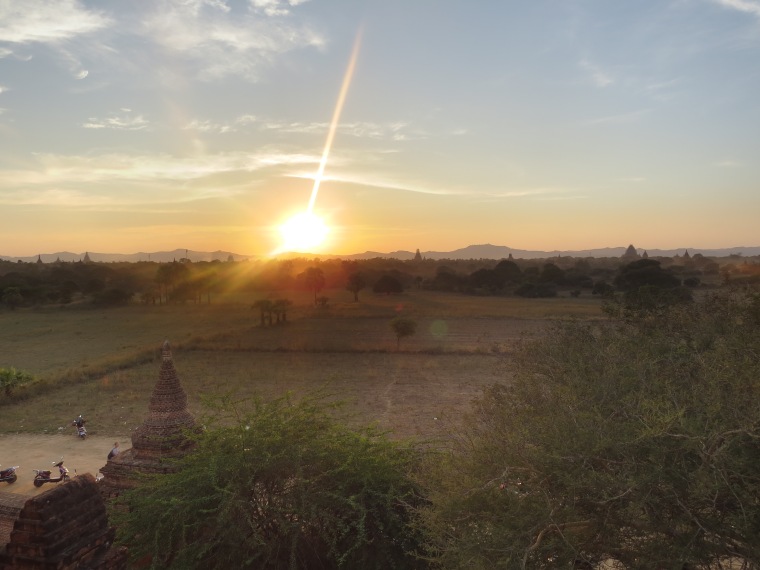 Coucher de soleil Bagan