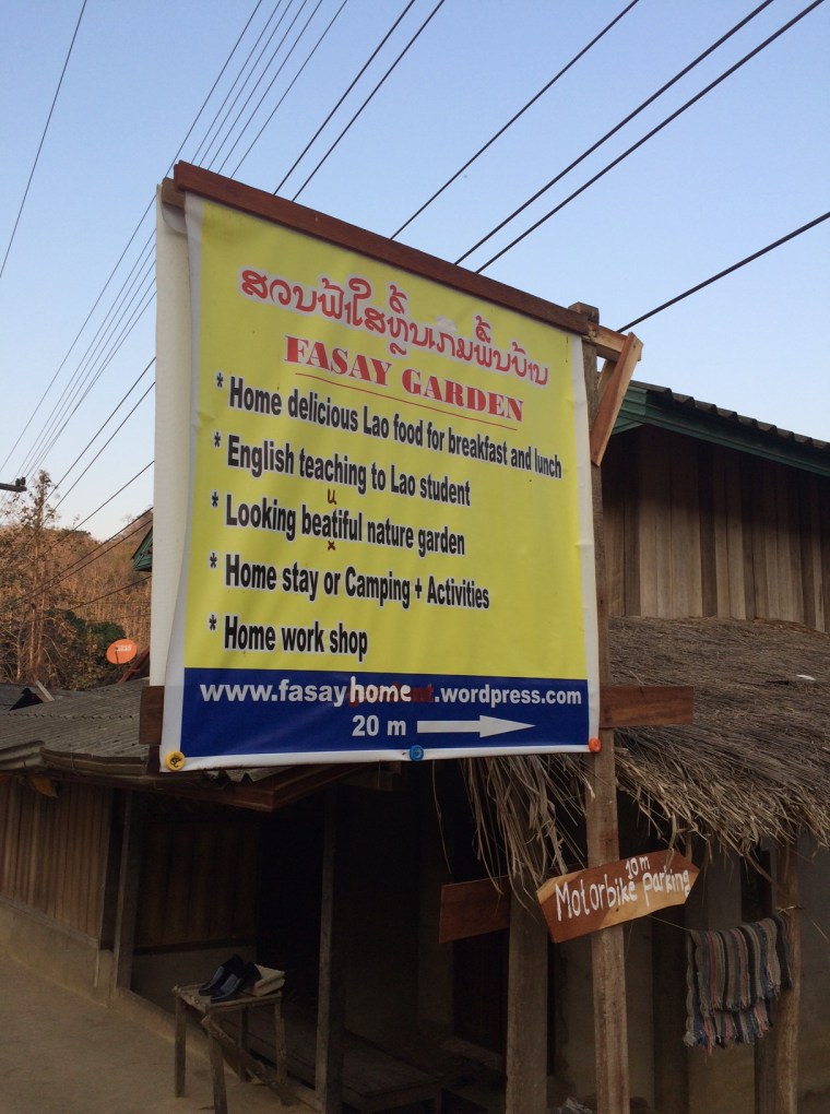 Resto fasay Garden Laos 