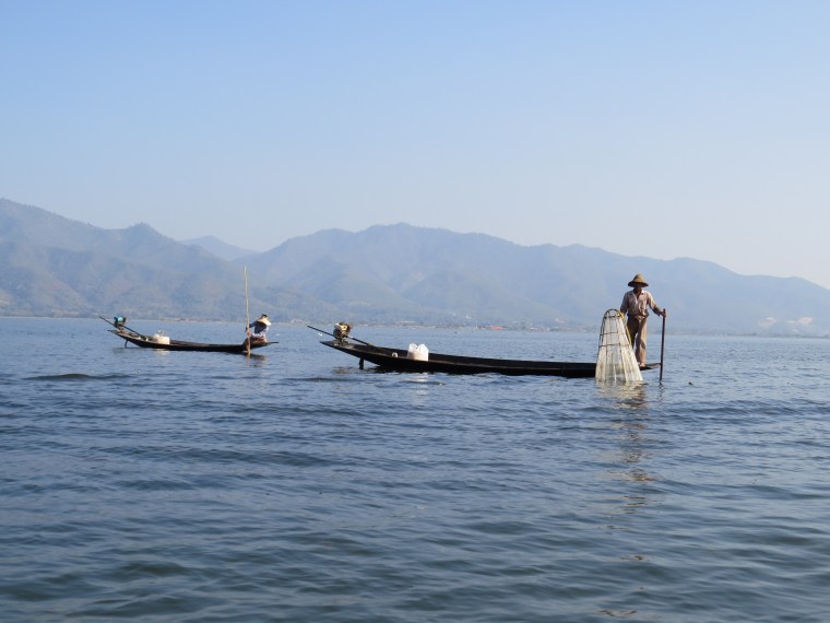 pêcheurs lac Inlé