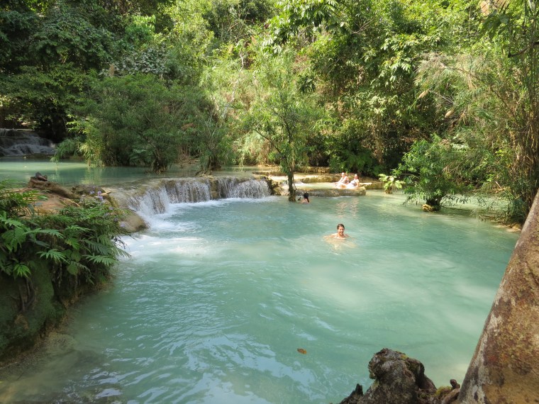 baignade cascades Luang Prabang