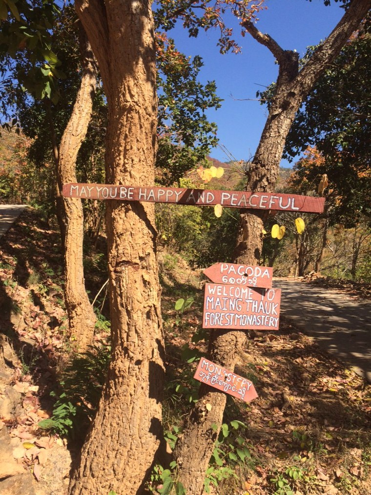 Maing Thauk Forest Monastery Lac Inlé