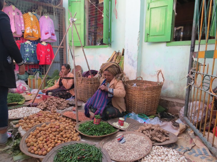 marché Mingala Lac Inlé