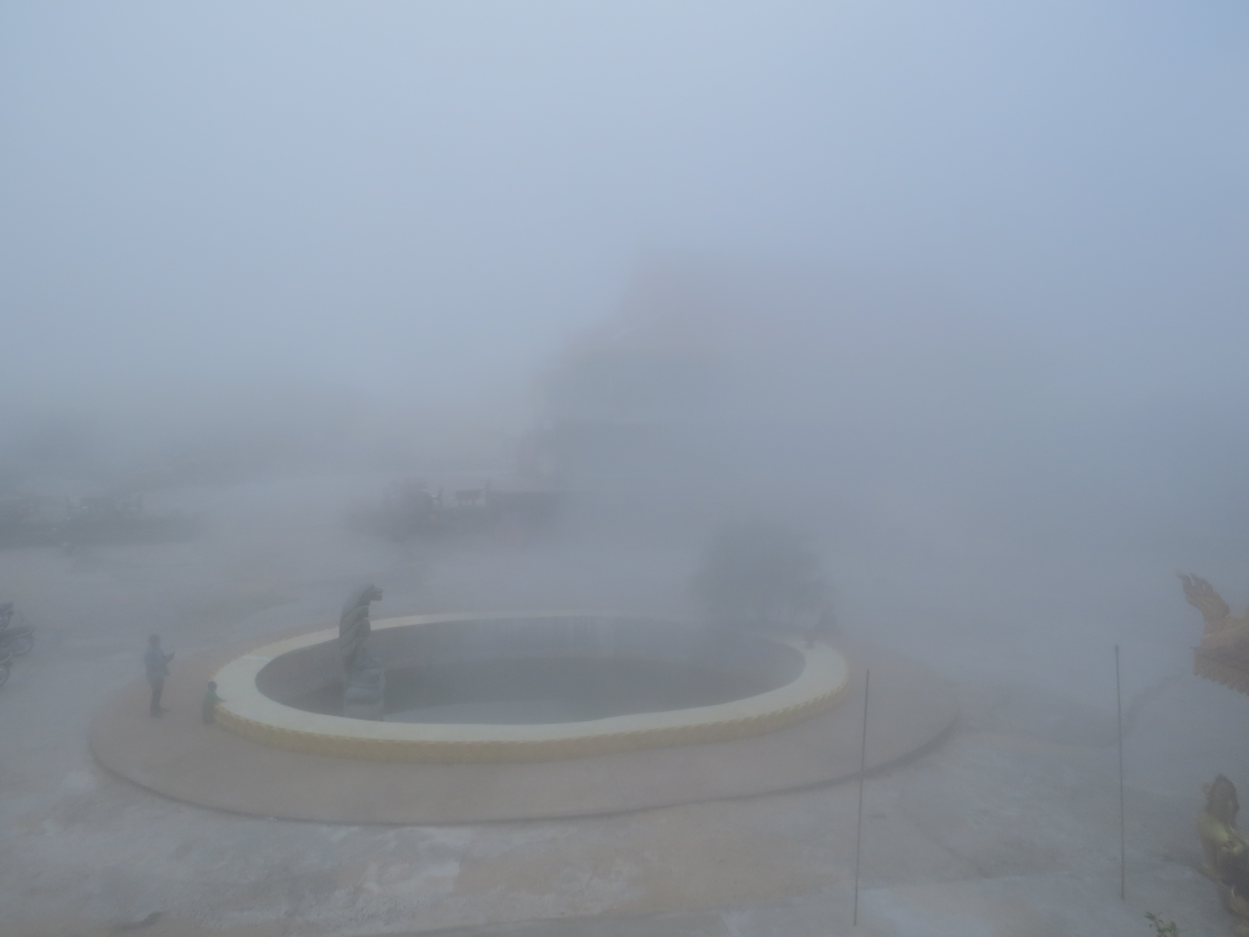 Parc National du Bokor brume 