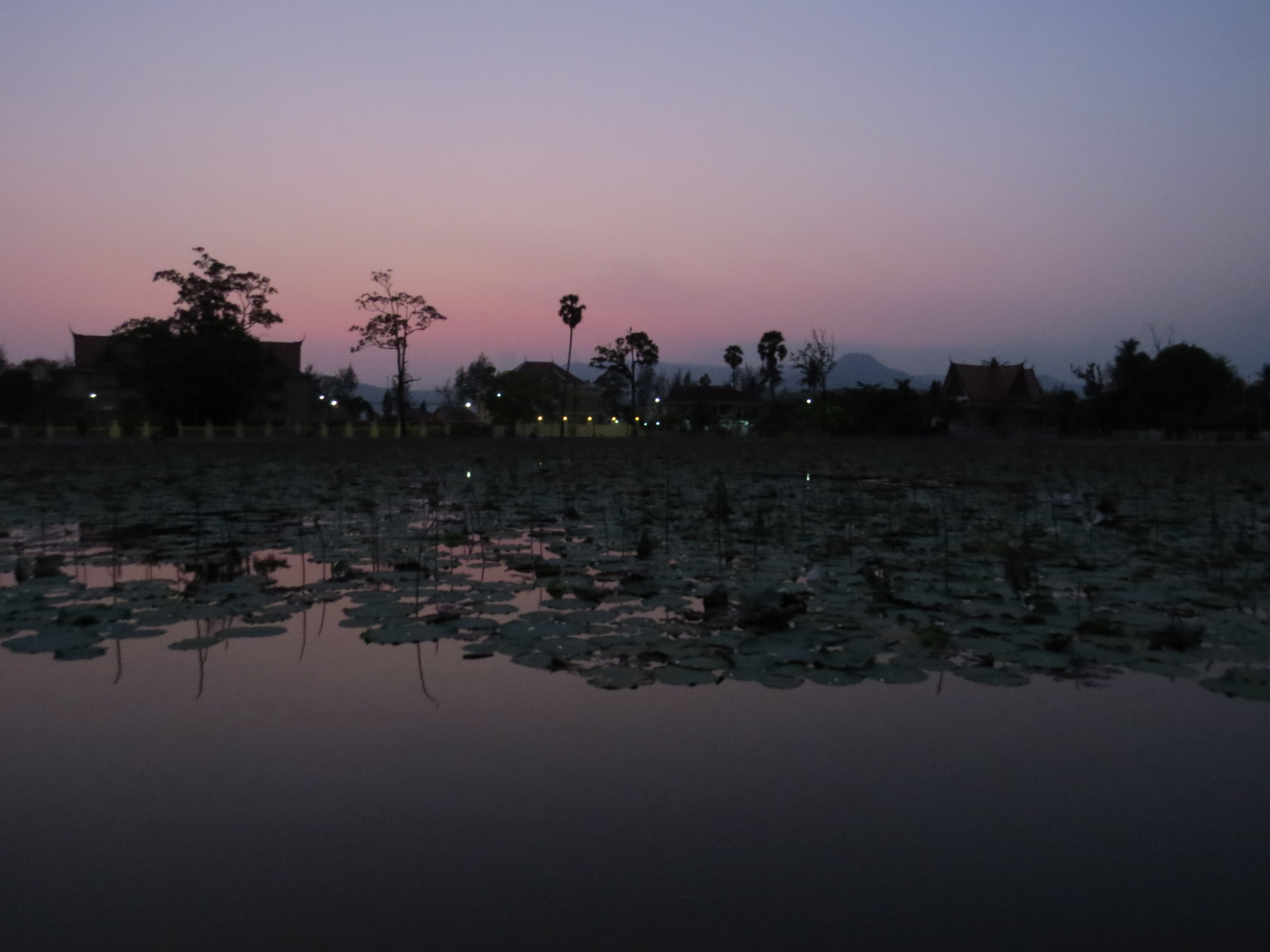 Kampot sunset 
