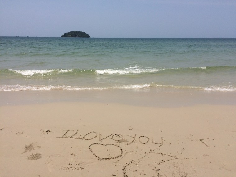 Otres beach sud Cambodge