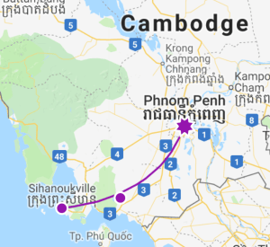 Sihanoukville Phnom Penh 
