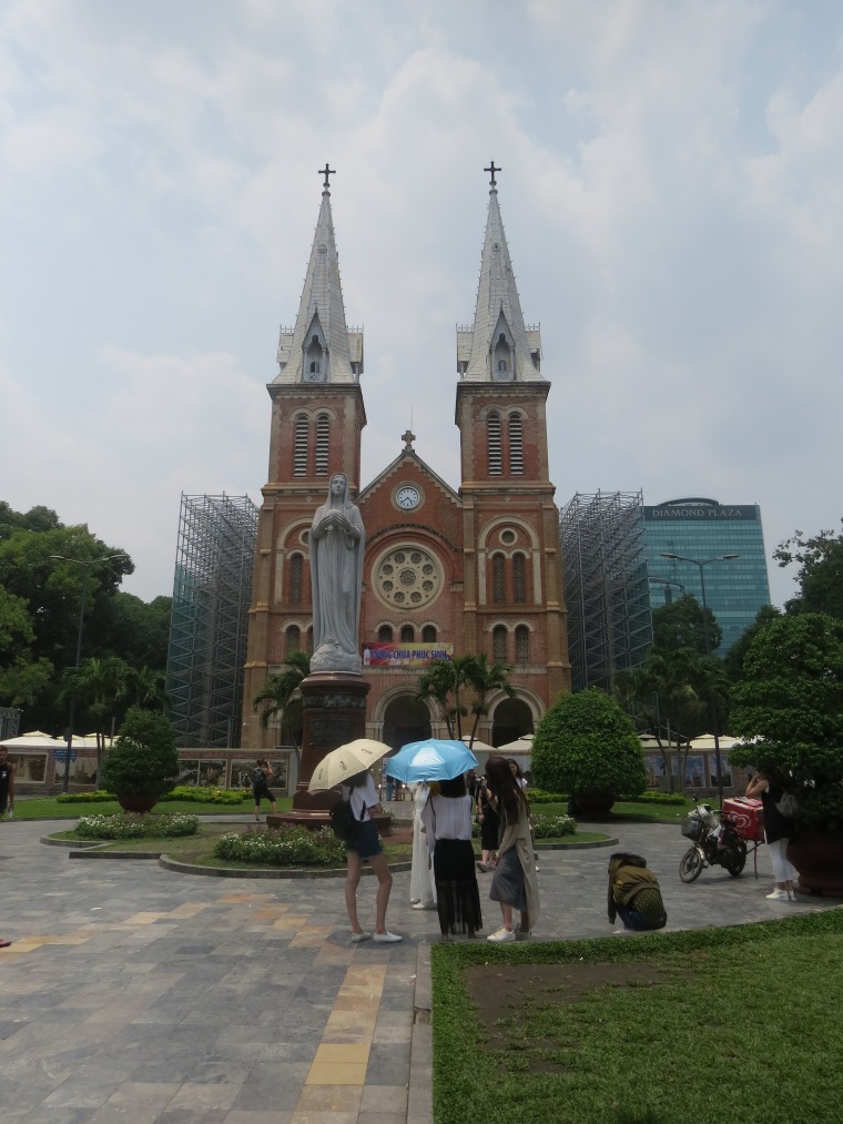 Ho Chi Minh cathédrale Notre dame 