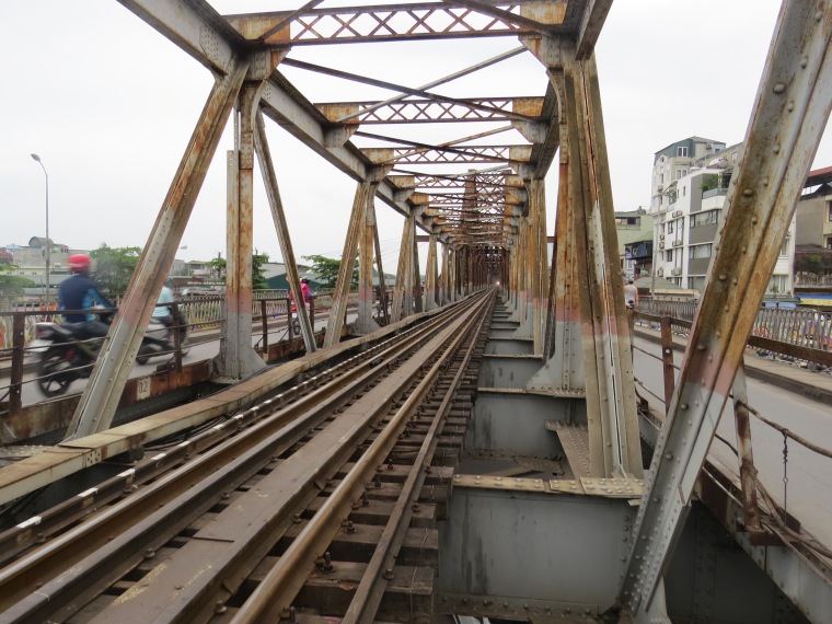Long bien bridge Hanoi
