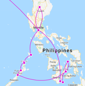 Itinéraire 1 mois Philippines