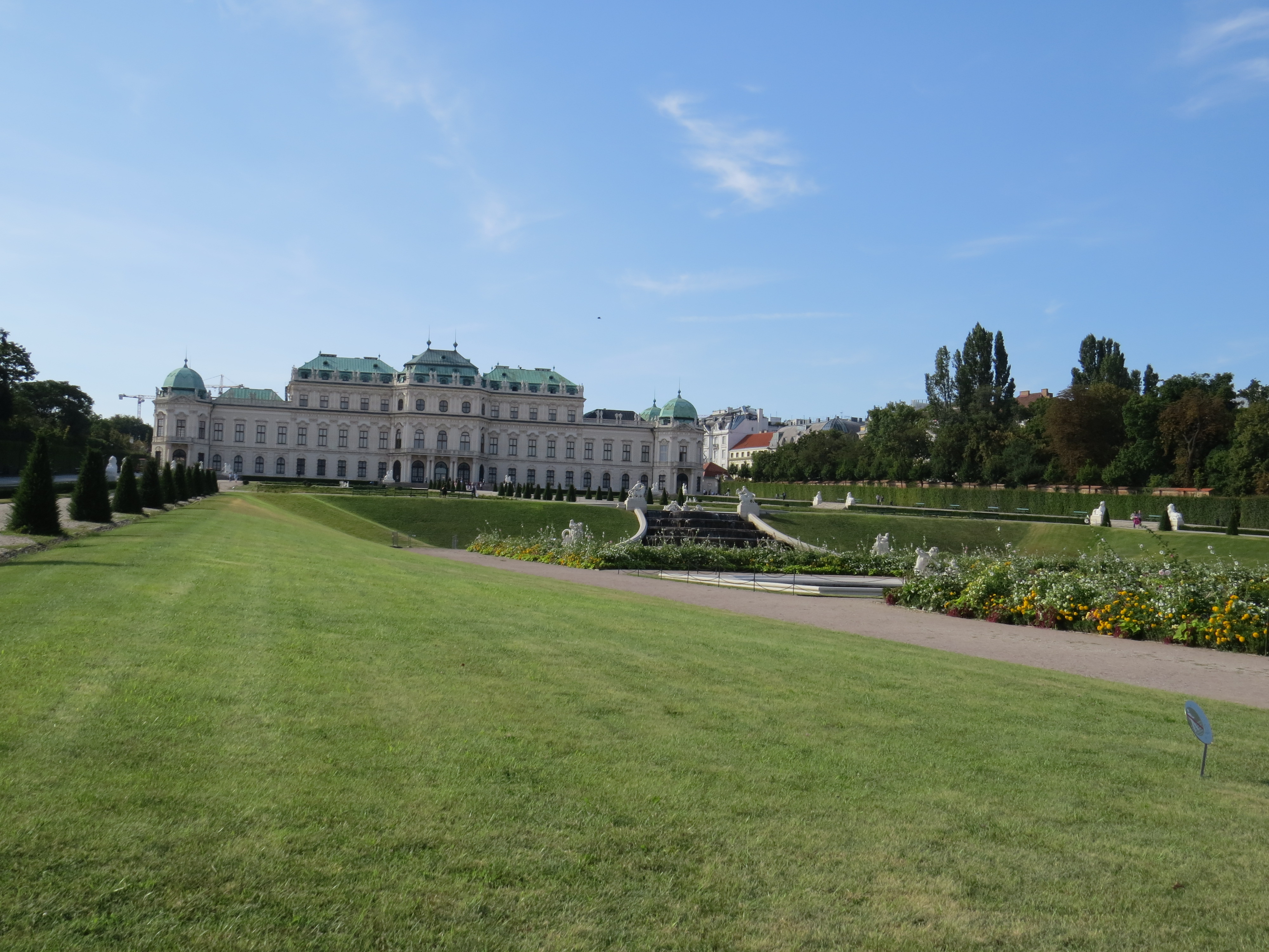 jardin belvédère Vienne