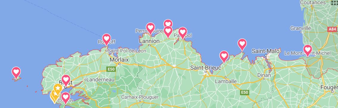 Itinéraire 14 jours Bretagne