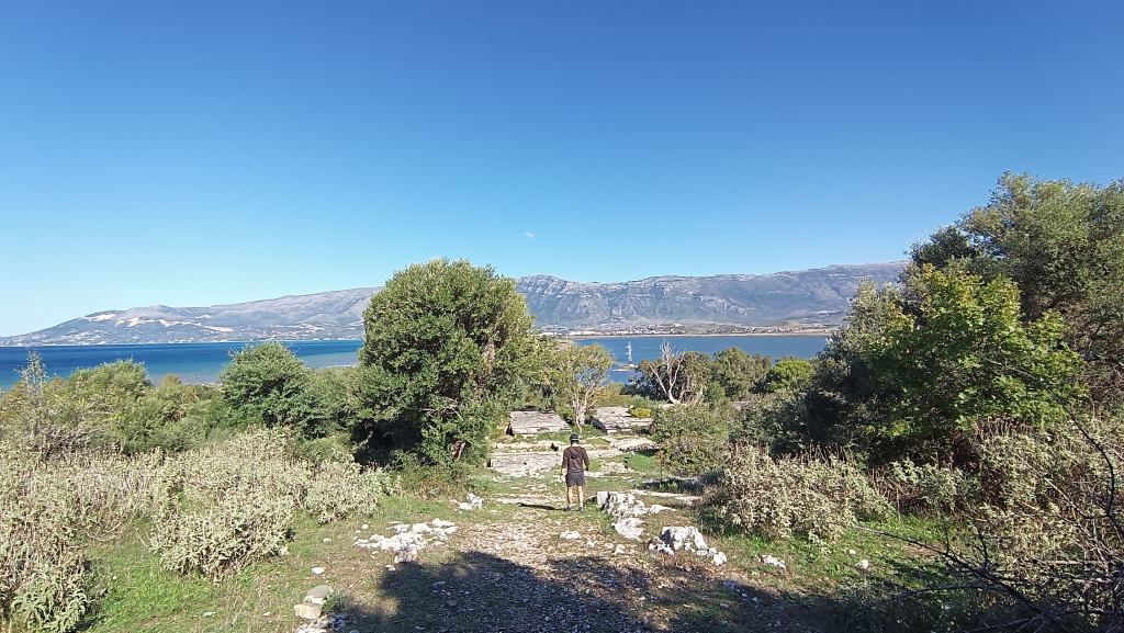 Site archéologique d'Orikum situé dans la base militaire de Liman Pasha en Albanie