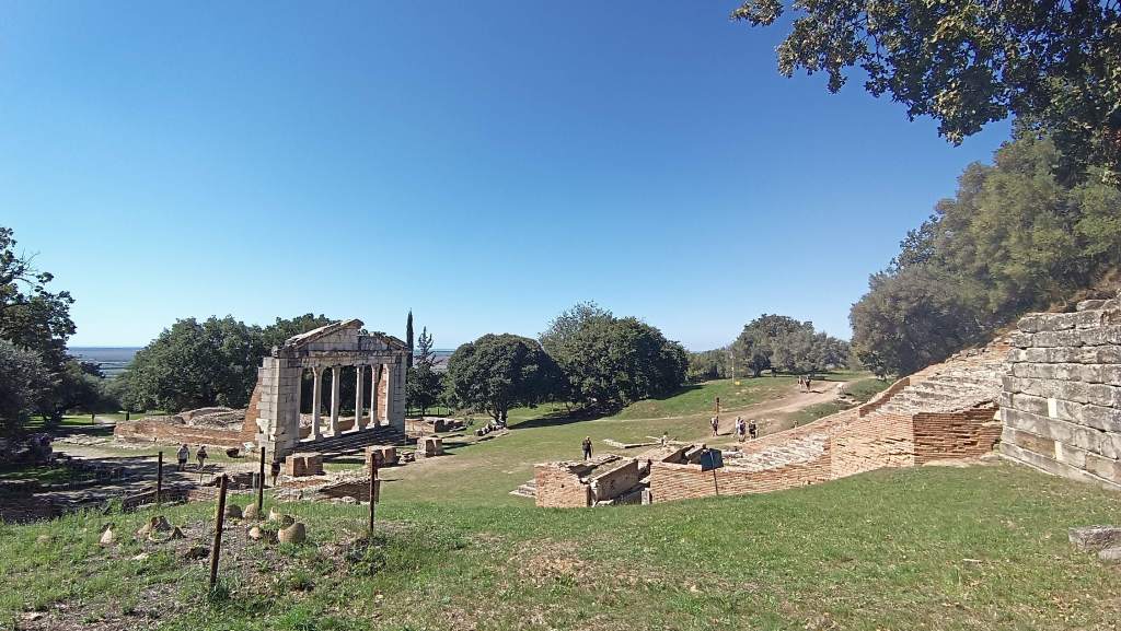 Parc archéologique d'Apollonia d'Illyrie en Albanie